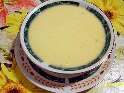 Суп-пюре из кукурузы Суп-пюре из кукурузы