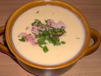 Суп-пюре с беконом Суп-пюре с беконом