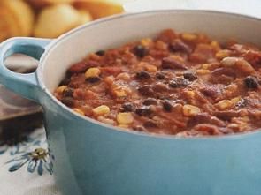 Суп с фасолью и кукурузой Суп с фасолью и кукурузой