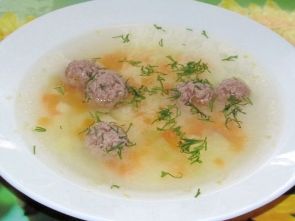 Суп с кабачком Суп с кабачком