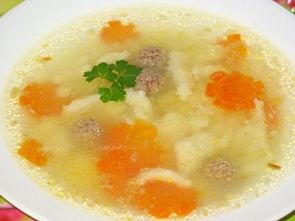 Суп с клёцками (простой рецепт)
