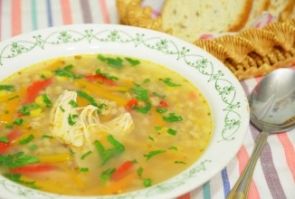 Суп с кукурузой Суп с кукурузой