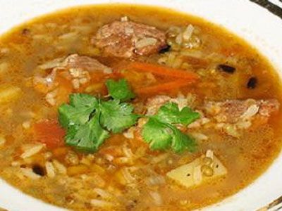 Суп с машем и рисом (Машхурда)