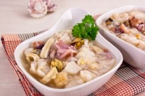 Суп с морепродуктами Суп с морепродуктами
