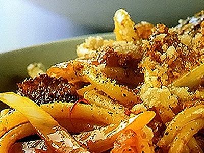 Свежие сардины с пастой и кедровыми орешками Свежие сардины с пастой и кедровыми орешками
