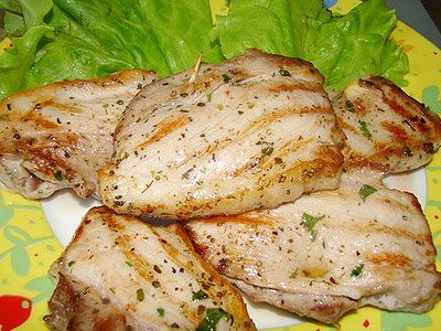 Свиные отбивные с сыром Свиные отбивные с сыром