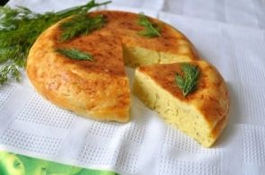 Сырный кекс в мультиварке