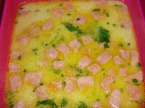Сырный супчик с сосисками Сырный супчик с сосисками