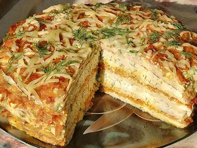 Торт из кабачков Торт из кабачков