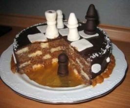 Торт "Шахматный" Торт "Шахматный"