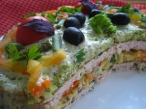 Торт закусочный «Без табу» Торт закусочный «Без табу»