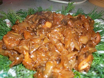Тушеная капуста с грибами Тушеная капуста с грибами
