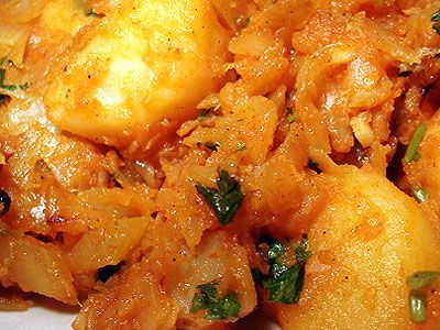 Тушёная капуста с картошкой Тушёная капуста с картошкой