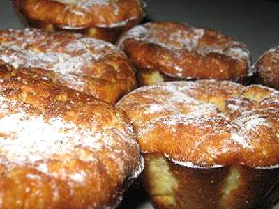 Творожные кексики с арахисом Творожные кексики с арахисом