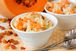 Тыквенная каша с рисом в мультиварке Тыквенная каша с рисом в мультиварке