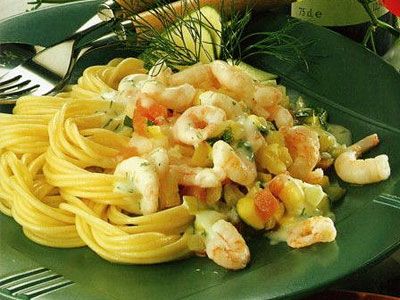 Вермишель с криветками Вермишель с криветками