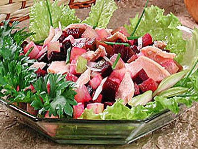 Винегрет из разного мяса Винегрет из разного мяса