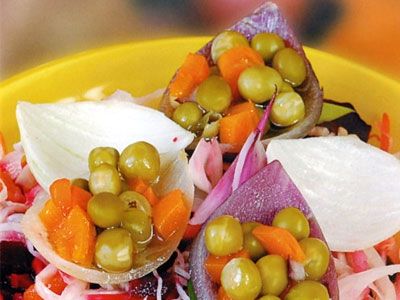 Винегрет с яблоками Винегрет с яблоками