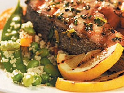 Вкусные стейки из лосося Вкусные стейки из лосося