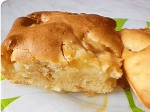 Яблочная шарлотка на майонезе Яблочная шарлотка на майонезе