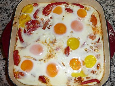 Яичница по-болгарски Яичница по-болгарски