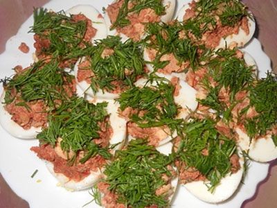 Яйца фаршированные Яйца фаршированные