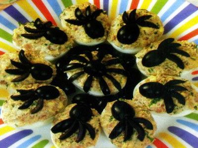 Яйца с тресковой печенью Яйца с тресковой печенью