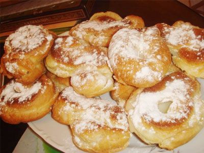 Эклеры с заварным кремом Эклеры с заварным кремом