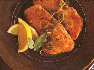 Эскалопы из индейки с каперсами Эскалопы из индейки с каперсами