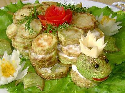 Закуска из кабачков Закуска из кабачков