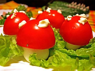 Закуска «Мухоморы» Закуска «Мухоморы»