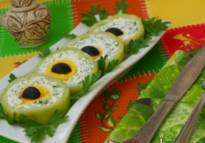 Закуска "Кошачий взгляд"