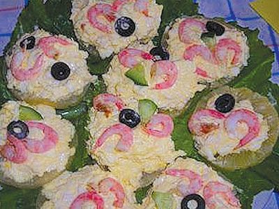 Закуска с ананасами Закуска с ананасами