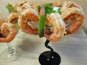 Закуска с креветками Закуска с креветками