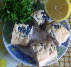Запеченная празничная скумбрия Запеченная празничная скумбрия