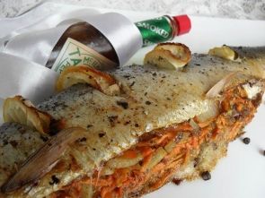 Запеченная сельдь Запеченная сельдь