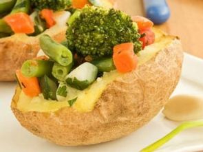Запеченный картофель и начинки к нему Запеченный картофель и начинки к нему