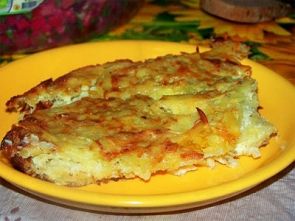 Запеканка из творога и картофеля Запеканка из творога и картофеля