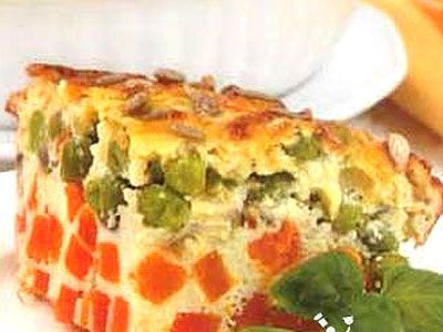 Запеканка с овощами и брынзой Запеканка с овощами и брынзой