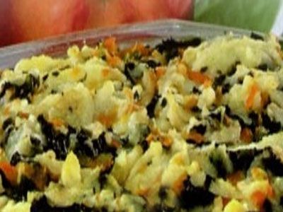 Запеканка творожная с фруктами и овощами Запеканка творожная с фруктами и овощами