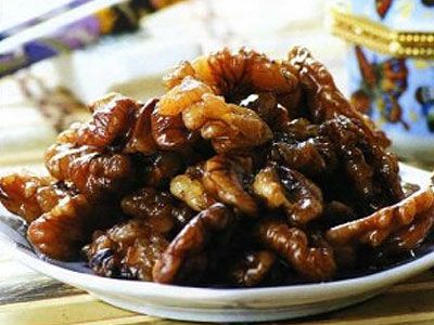 Жареные грецкие орехи Жареные грецкие орехи