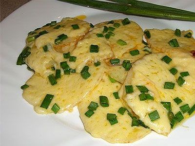 Жареный сулугуни с помидорами и картошкой Жареный сулугуни с помидорами и картошкой