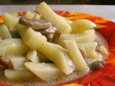 Жаркое с грибами Жаркое с грибами