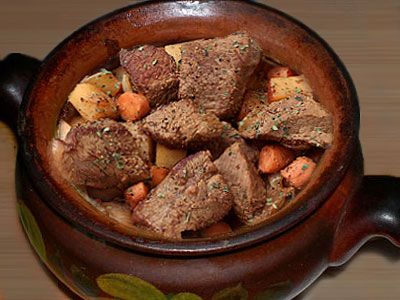 Жаркое в горшочках ароматное от Кристины Жаркое в горшочках ароматное от Кристины
