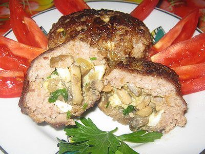 Зразы с луком и яйцом Зразы с луком и яйцом