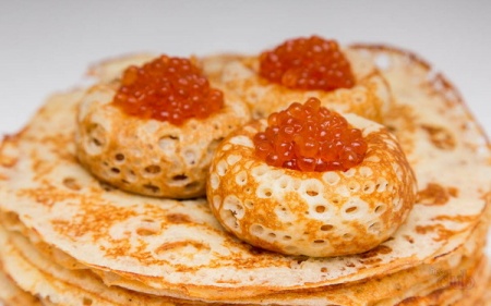 Кружевные блинчики с начинкой