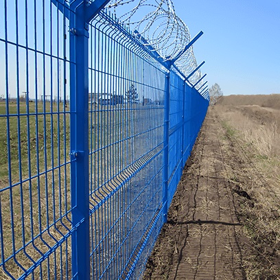 Ограждения из металлических прутьев