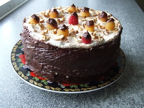 Торт ЛЕБЕДИНОЕ ОЗЕРО. Подробный видео рецепт  вкусного торта
